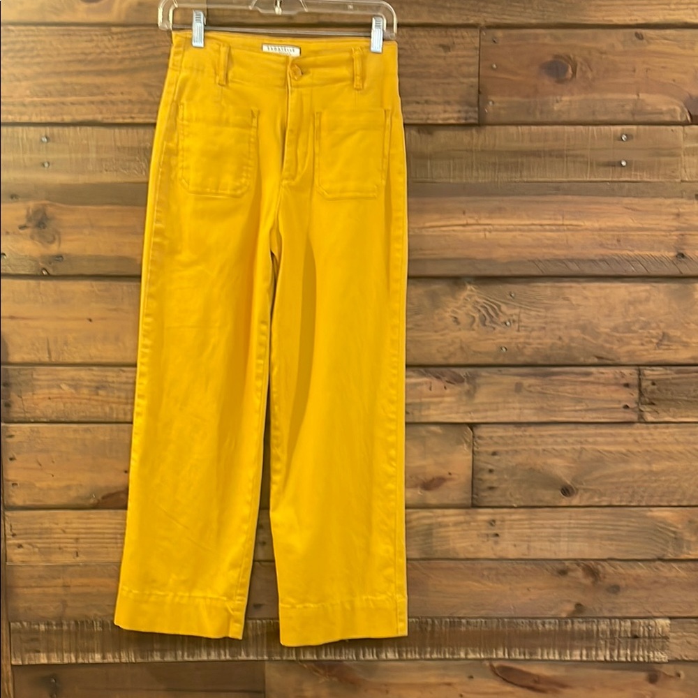 Bagatelle Yellow Wide-Leg Pants